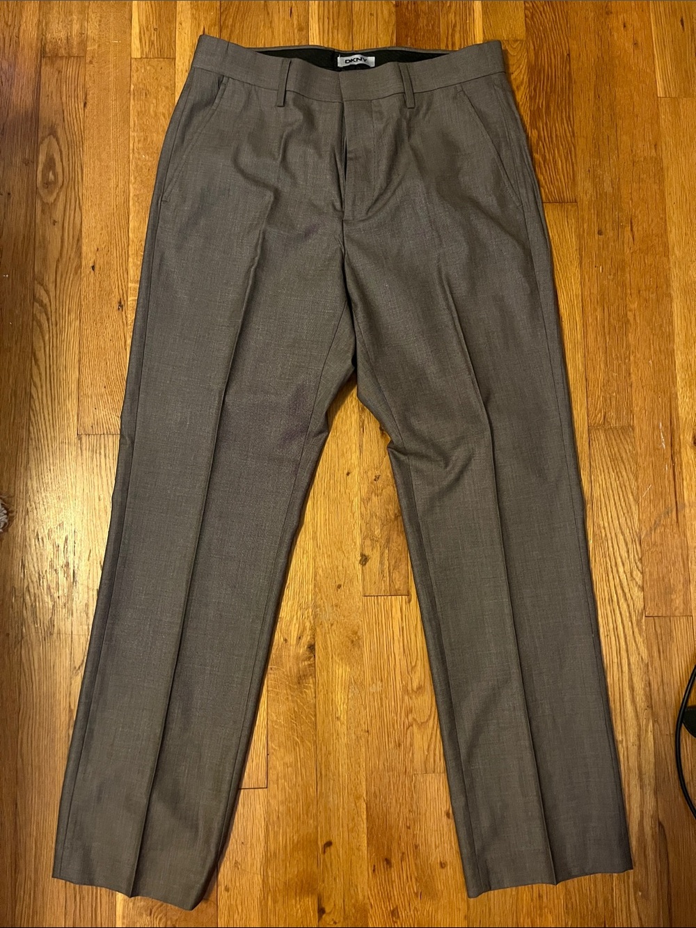 DKNY Men's Dress Pants in Taupe